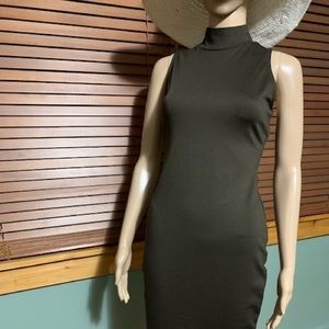 NWT Dark military green dress by RD style. Size S/P/P